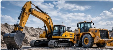 Construction machinery and parts sourcing